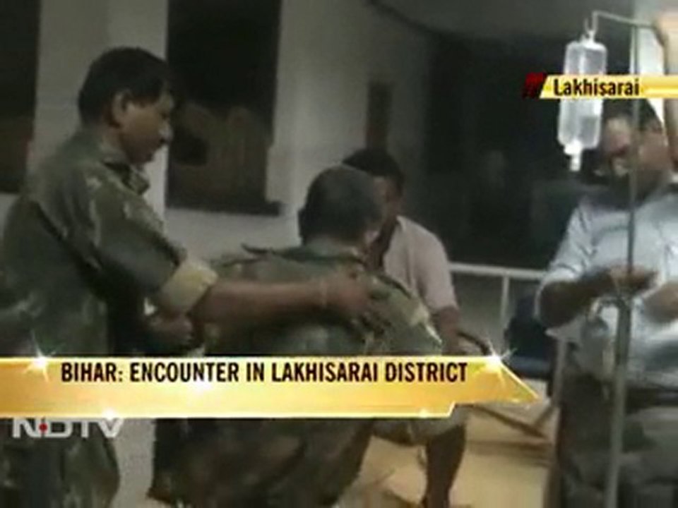 Lakhisarai: Encounter on between Naxals, security forces