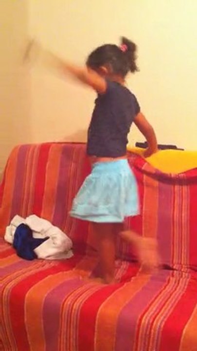 Emma en plein délire 29/08/2010