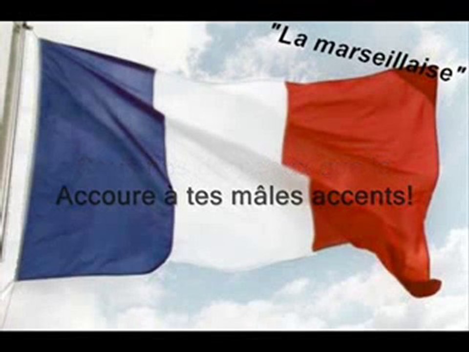 Etre Français, c'est déjà connaitre son hymne national