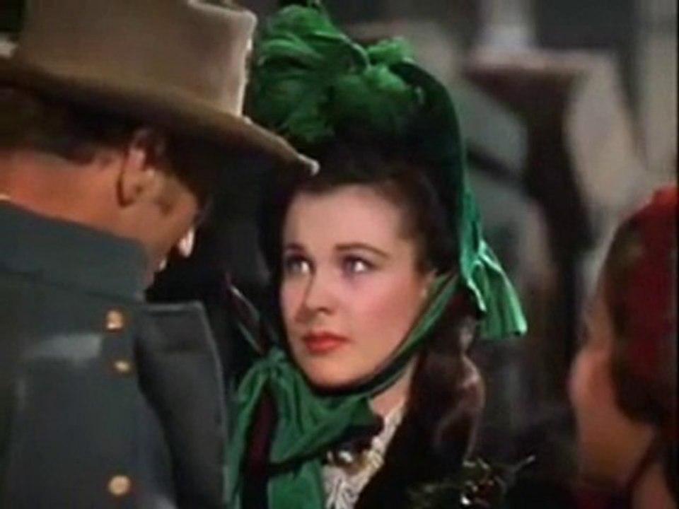 **  Rhett and Scarlett in gone with the wind **