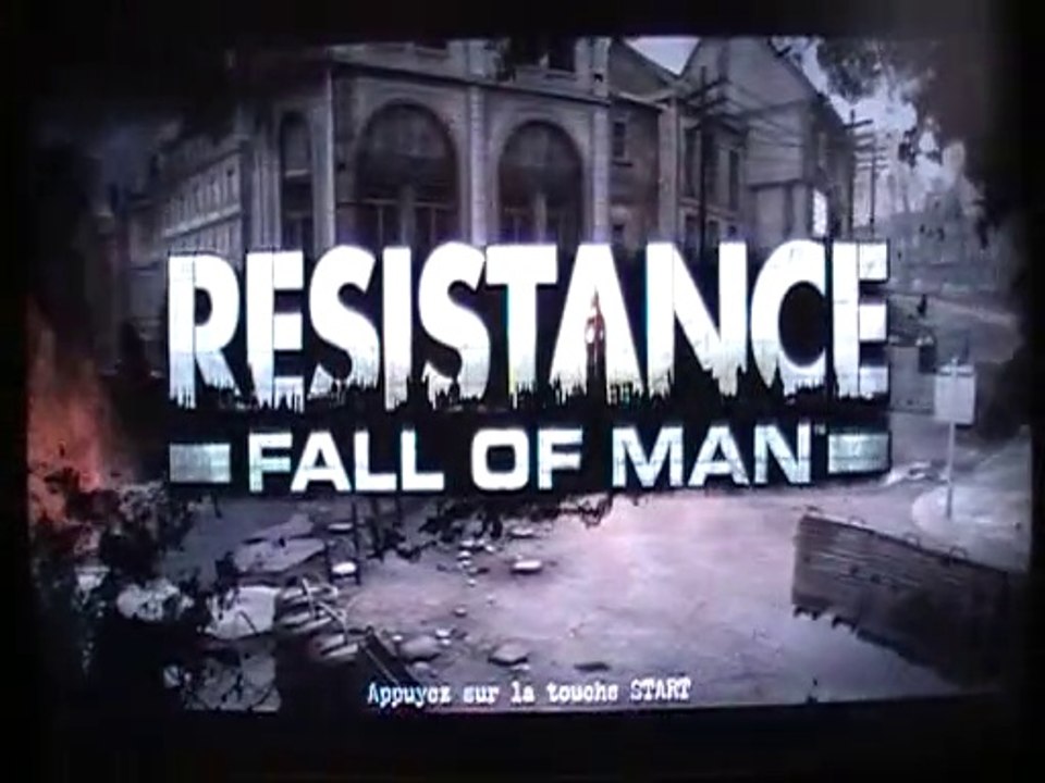 First Level - Only - Resistance Fall of Men - Playstation 3