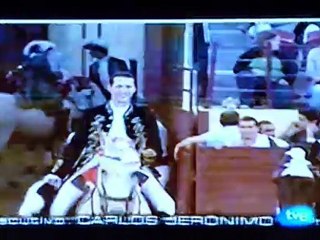 Rejoneador Jose Luis Rodríguez en Tendido Cero