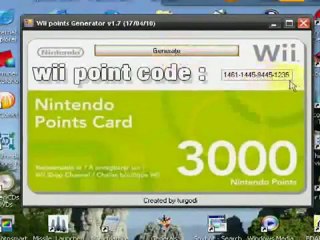 Free Wii points Generator