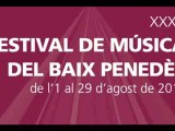 XXXV Festival de Música del Baix Penedès