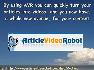 Create Videos From Articles