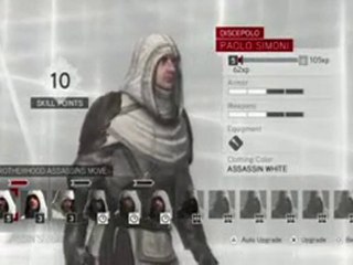 Assassin's Creed Brotherhood gameplay video 7mn