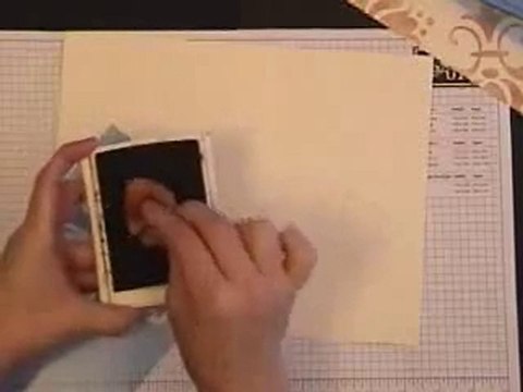 Scrapbooking Tips - Stamping on Cardstock