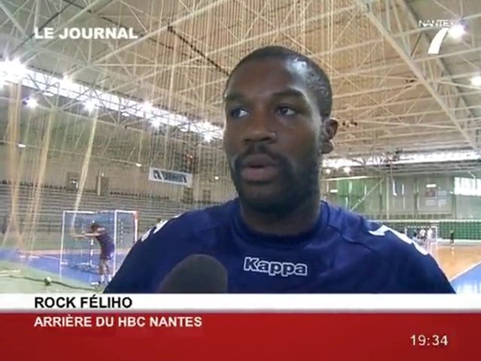 HBC Nantes: La Vidéo à l'entraînement!(Handball)