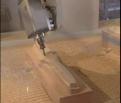 SCM CNC AHŞAP İŞLEME MAKİNASI pervane üretimi