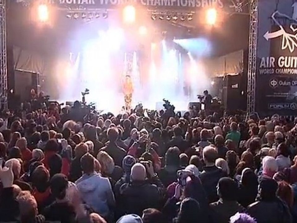 Air Guitar World Championships 2010 Sylvain "Günther Love"