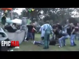 Stage Dive Fail