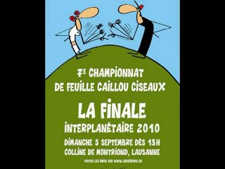 Championnat Feuille Caillou Ciseaux 2010 / 1