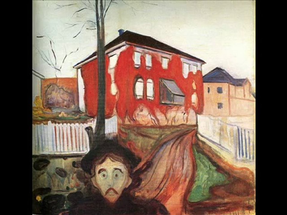 Edward Munch Tabloları, Rachmaninov müziği eşliğinde