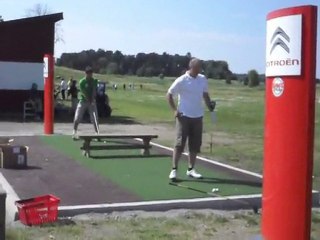 GOLF. Longdriving Competition in Soderby Golf Club  2010!
