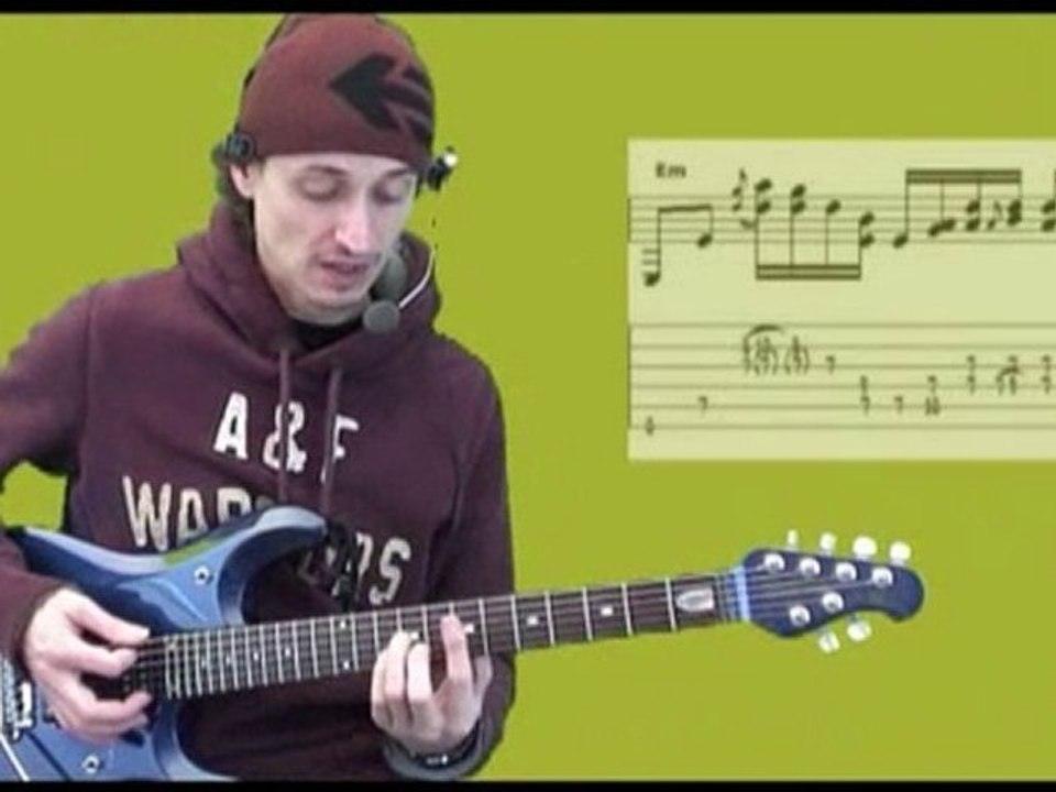 Little Wing de Jimi Hendrix à la guitare