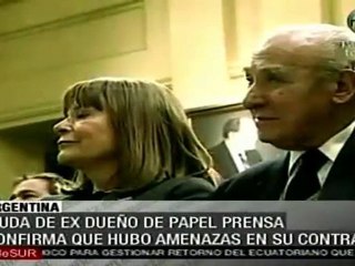 Argentina: Confirman venta irregular de Papel Prensa