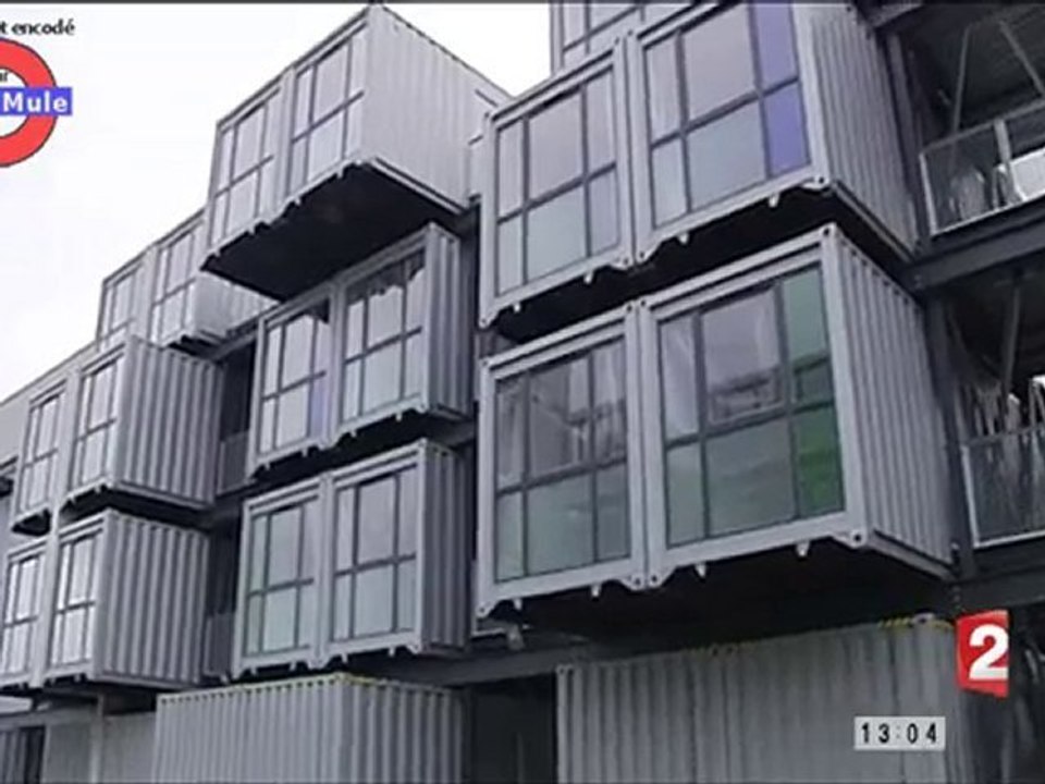 Des conteneurs pour loger les étudiants du Havre