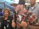SNTV - David touches down in DC