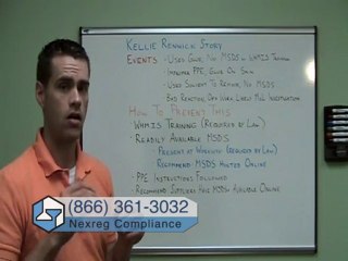 Importance of MSDS Compliance - The Kellie Renwick Story