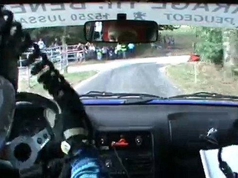 Cam embarquée PRAT MOLINES ES2 Rallye de Durenque 2010