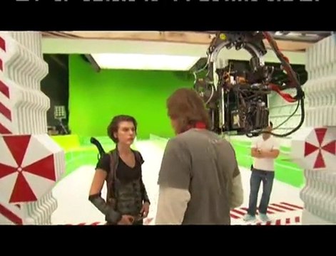 Resident Evil: Afterlife - Behind-the-Scenes clip