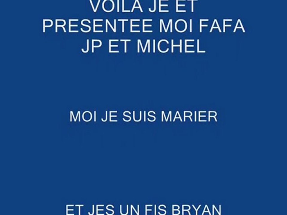 MOI FAF MIMI ET JP JONATHAN  ET BRYAN