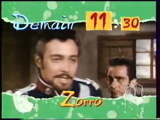 Bande Annonce  de la  Série ZORRO 1998 Disney Channel