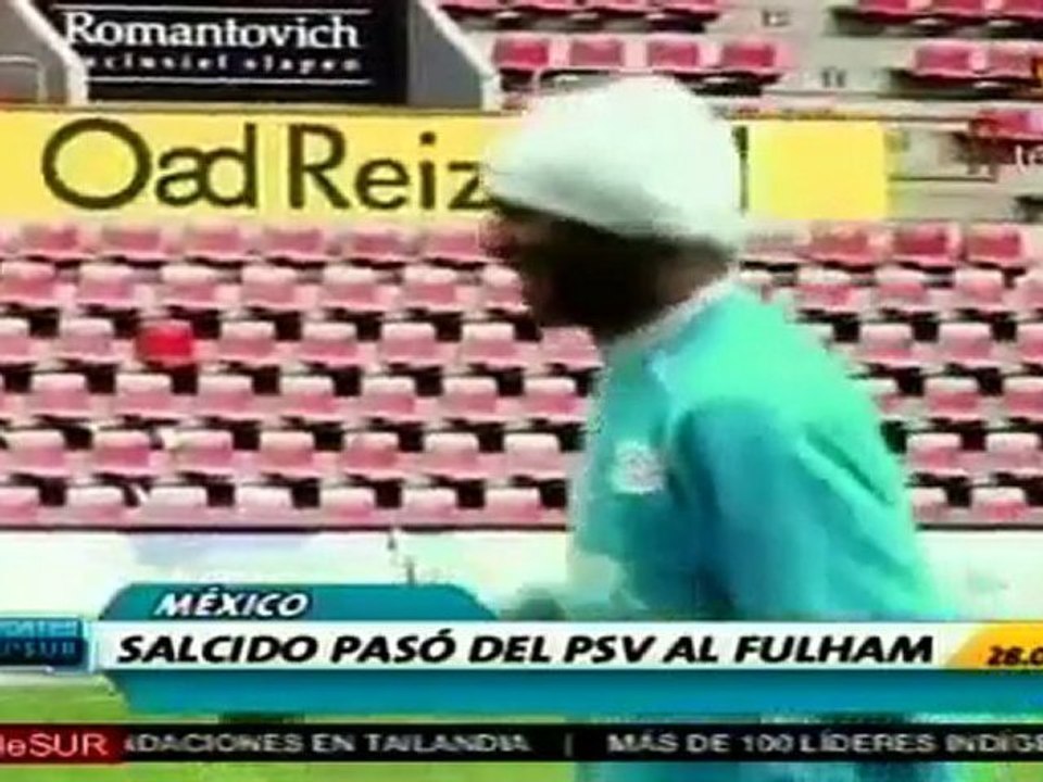 Carlos Salcido, listo para integrarse al Fulham de Inglaterr