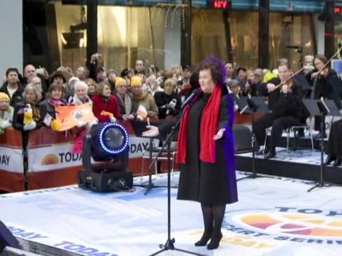 SNTV - Susan Boyle's over with joy