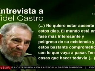 Sólo Obama puede evitar guerra nuclear: Fidel Castro