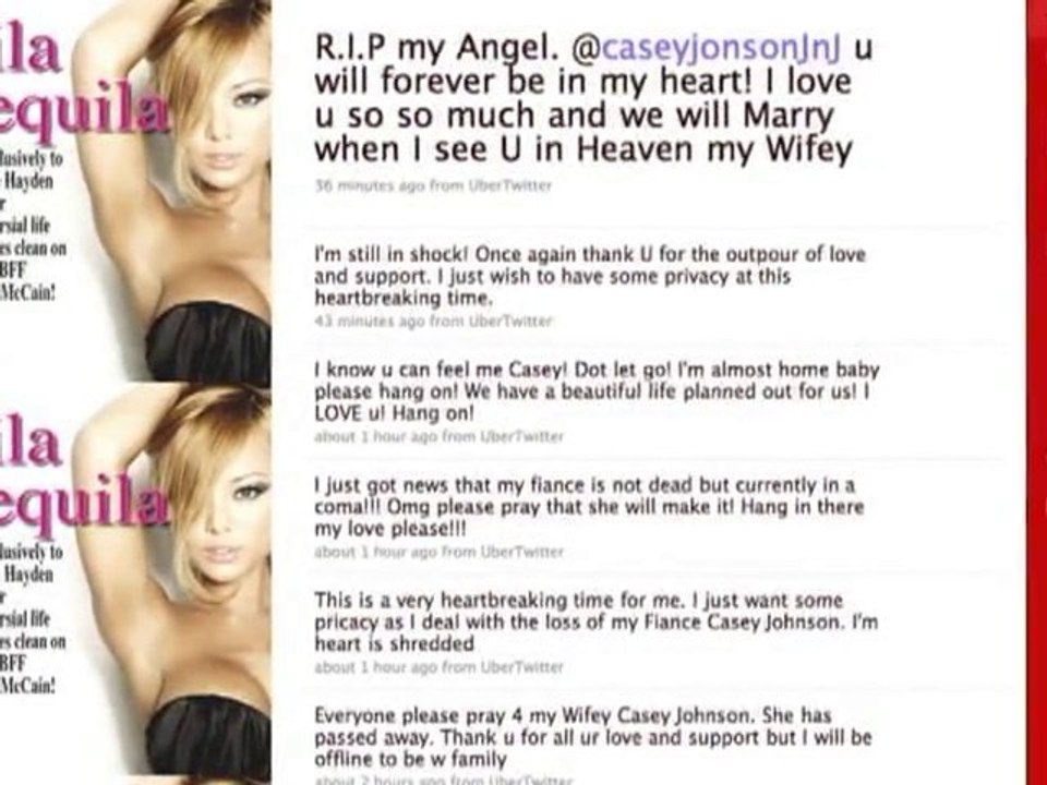 SNTV - Heiress Casey Johnson Dies