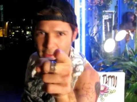 SNTV - Corey Feldman's tribute tat