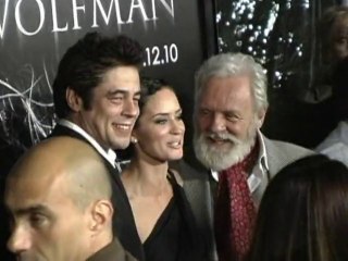 SNTV - The Wolfman premieres in Los Angeles