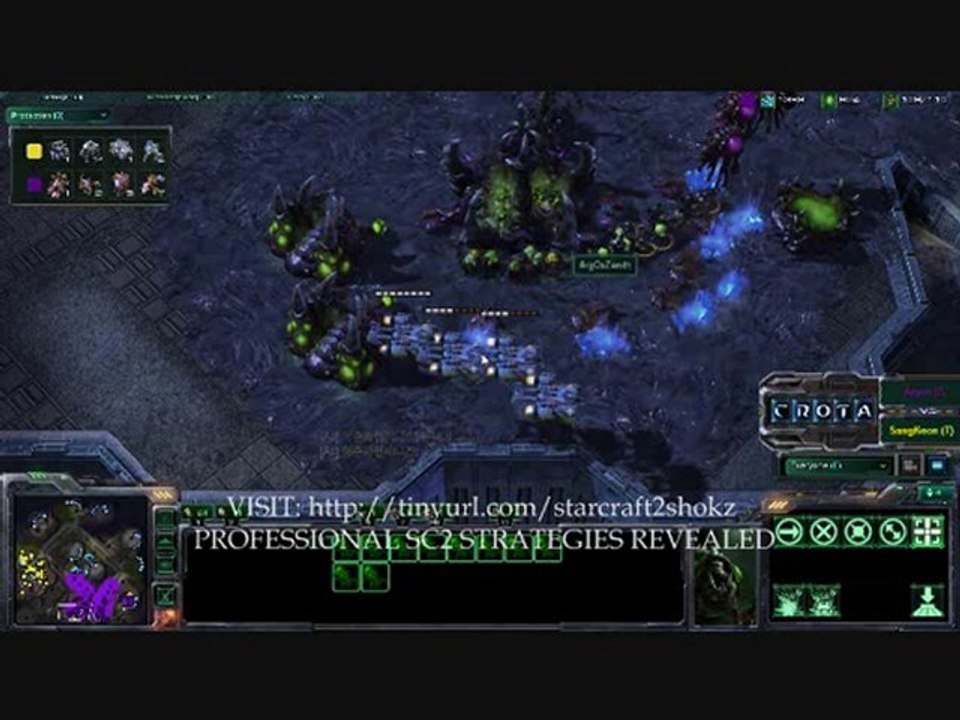StarCraft 2 - Crota - Argos (Z) vs SangKeon (T) on ...