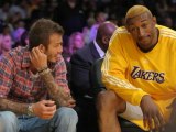 SNTV - Beckham chills courtside