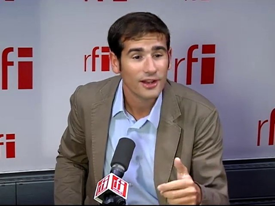 Benjamin Lancar, président des Jeunes Populaires UMP