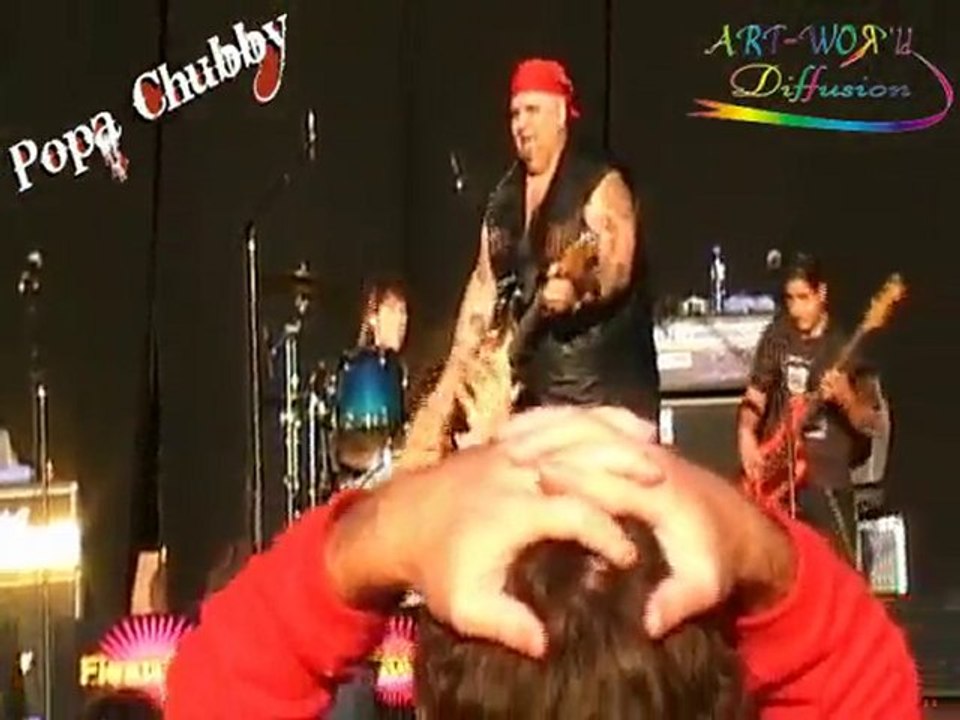 Popa CHUBBY (3) *Hey Joe* 28/8/2010 live FiestaCity