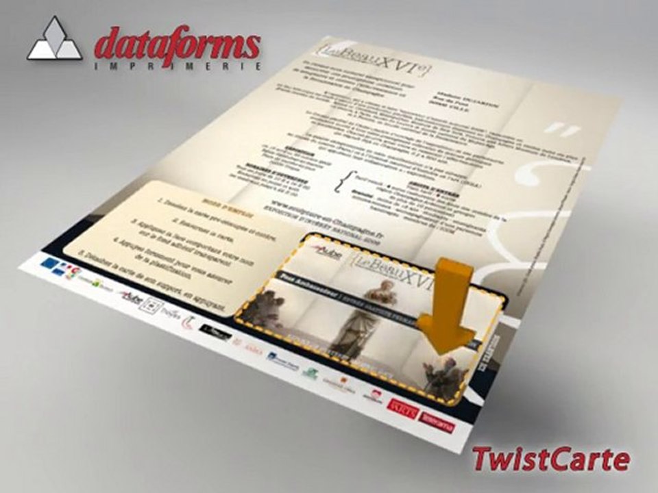 Cartes intégrées Dataforms - carte intégrée Twist Carte