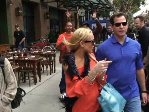 SNTV - Lindsay Lohan denies feud