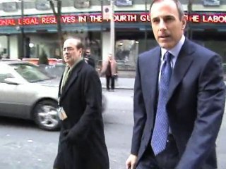 Video herunterladen: SNTV - Matt Lauer and wife split?