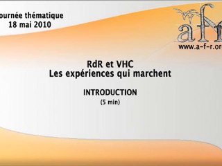 Drogues et VHC - les expériences qui marchent - Introduction