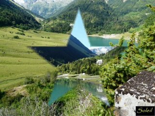 Que la montagne est belle.