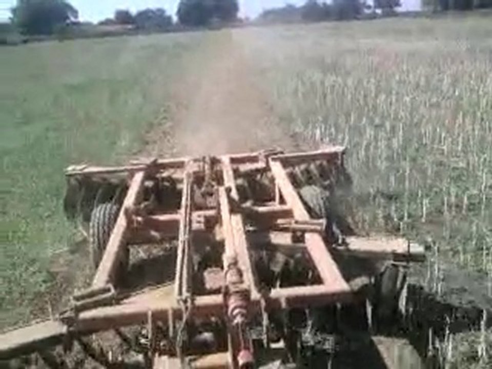 Déchaumage JD 6610+JDB