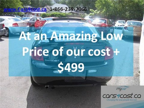 2008 Pontiac G5 Kingston Ontario | For Cost + $499