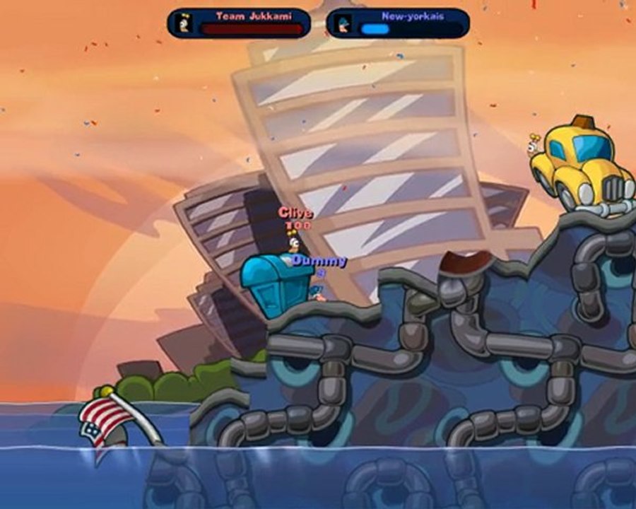 Worms Reloaded - Gameplay