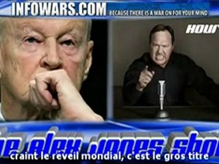 Alex Jones le nouvel ordre mondial stagne