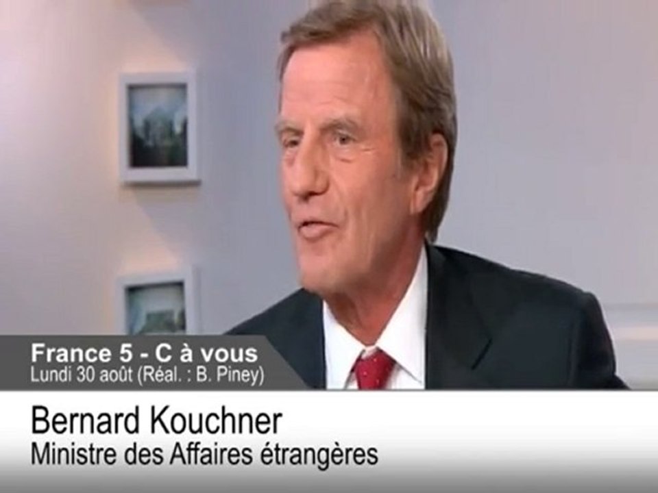 Kouchner revient sur ses propos : "N'écoutez pas les buzz"