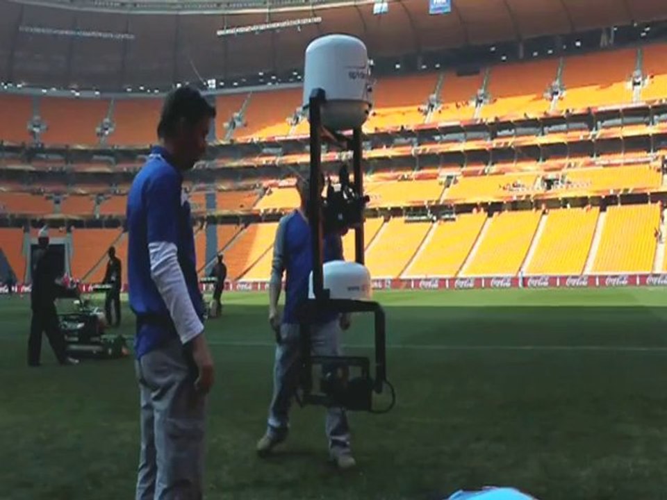 Sport 365 / Les coulisses du sport : la spidercam