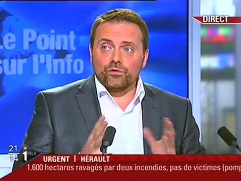 Bastien Millot (Bygmalion) sur I>TELE
