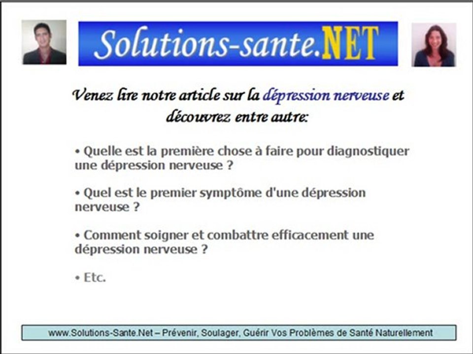 Comment soigner et guérir de la dépression nerveuse ?
